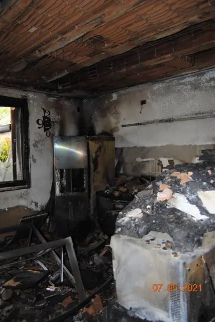 Incendio accidentale, abitazione privata: foto 2