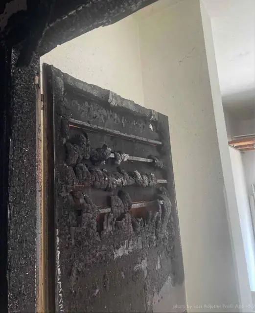 Incendio accidentale, abitazione privata: foto 1
