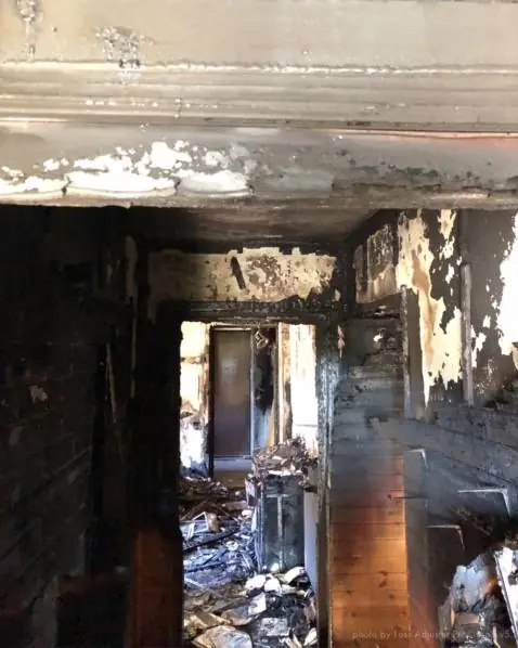 Incendio accidentale, abitazione privata: foto 1