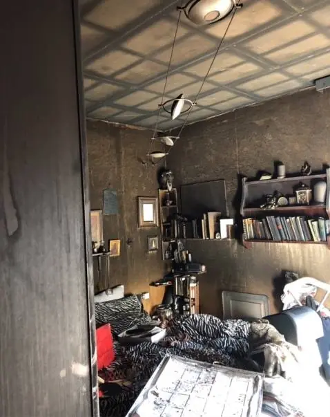 Incendio accidentale, abitazione privata: foto 2