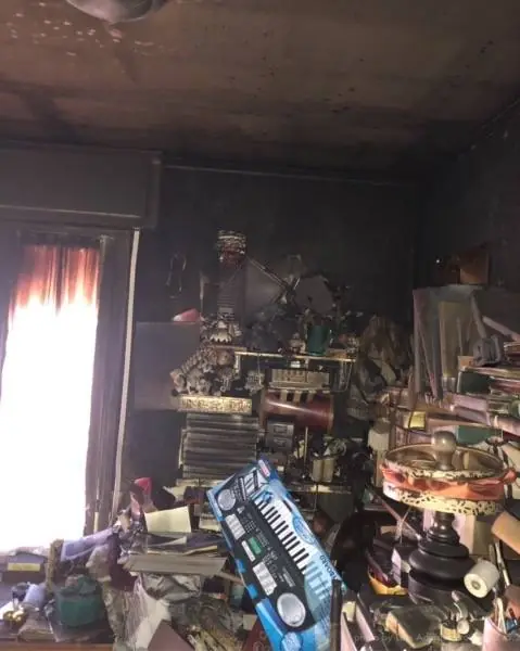 Incendio accidentale, abitazione privata: foto 3