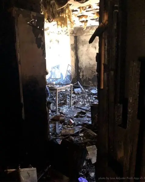 Incendio accidentale, abitazione privata: foto 7