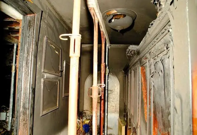 Incendio accidentale: corto circuito elettrodomestico, villa - padova: foto 4