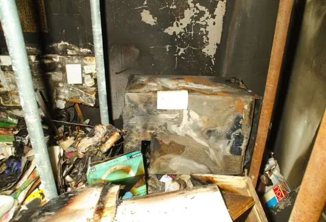 Incendio accidentale: corto circuito elettrodomestico, villa - padova: foto 12