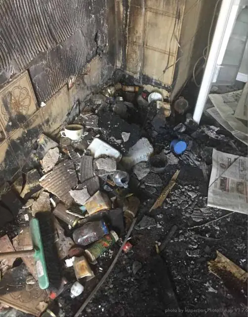 Incendio accidentale: corto circuito elettrodomestico, appartamento - vicenza: foto 5