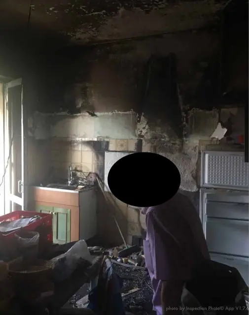 Incendio accidentale: corto circuito elettrodomestico, appartamento - vicenza: foto 7