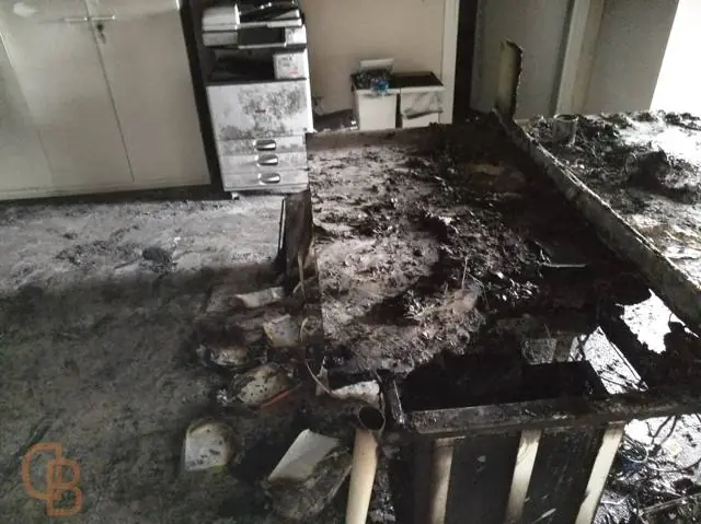 Incendio accidentale: corto circuito apparecchiatura d’ufficio, ufficio - verona: foto 9
