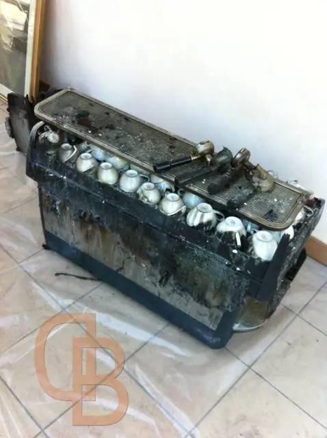 Incendio accidentale: corto circuito macchina caffe', ristorante - padova: foto 1
