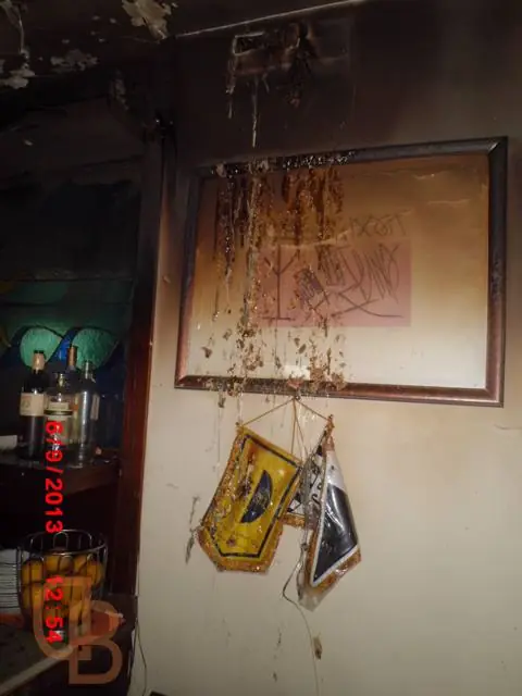 Incendio accidentale: corto circuito macchina caffe', ristorante - padova: foto 8