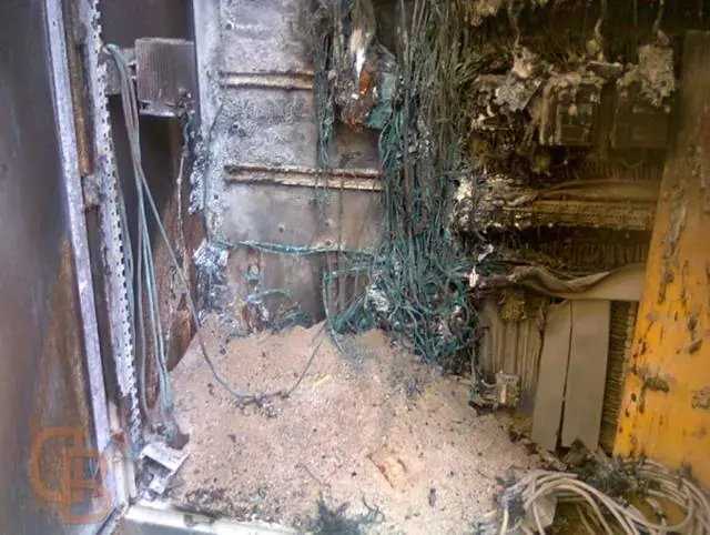 Incendio doloso, impianto sollevamento autovetture - padova: foto 6