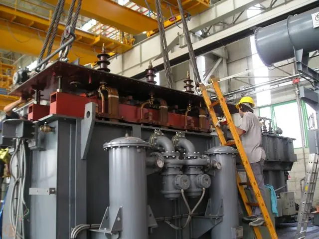 Fenomeno elettrico: trasformatore industriale, azienda - trento: foto 8
