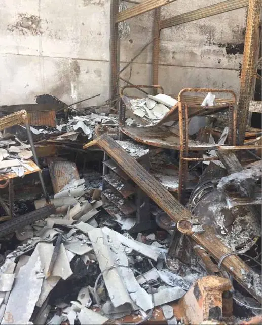 Incendio accidentale: incendio da automezzo, azienda - pordenone: foto 5