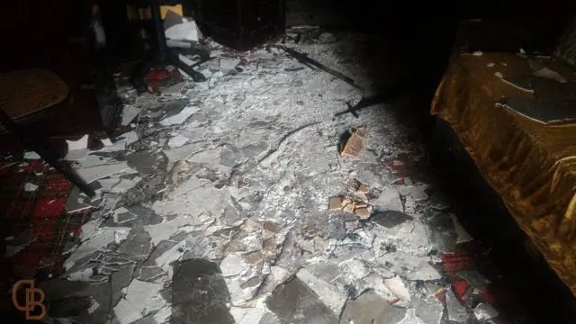 Incendio accidentale: corto circuito elettrodomestico, villa - milano: foto 1
