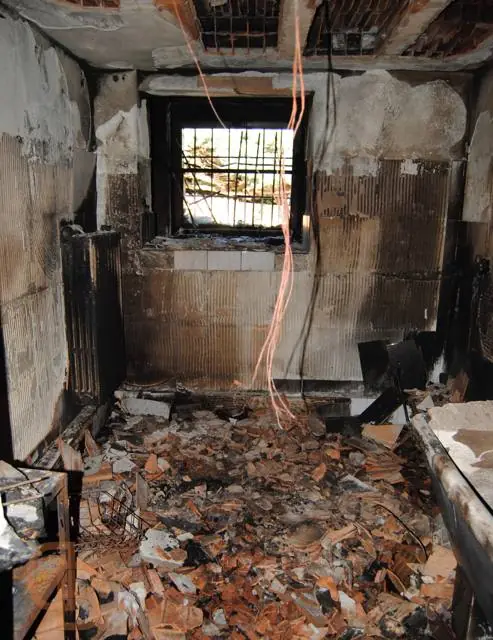 Incendio accidentale: corto circuito elettrodomestico, villa - milano: foto 5