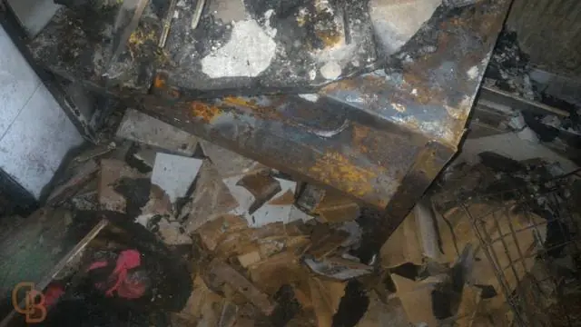 Incendio accidentale: corto circuito elettrodomestico, villa - milano: foto 7