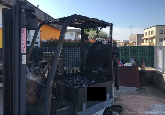 Incendio accidentale: corto circuito pacco batterie carrello elevatore, azienda - vicenza: foto 4