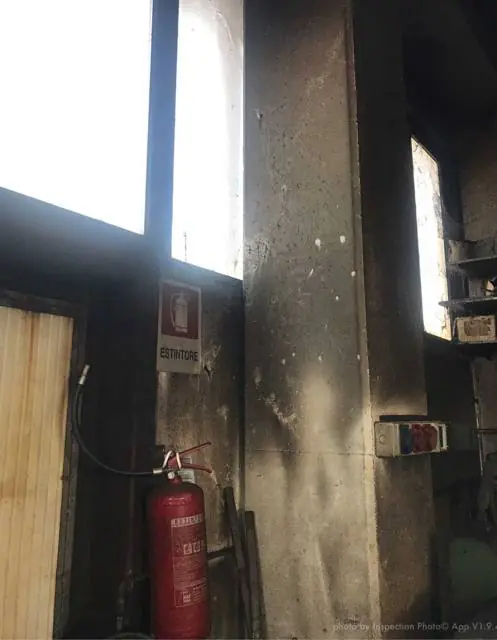 Incendio accidentale: corto circuito pacco batterie carrello elevatore, azienda - vicenza: foto 8