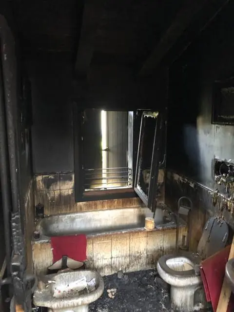 Incendio accidentale, abitazione a schiera - padova: foto 5