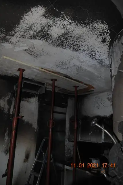 Incendio accidentale: presa elettrica, ufficio - corto circuito accidentale: foto 5